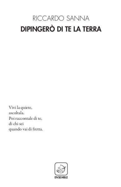 Dipingerò di te la terra